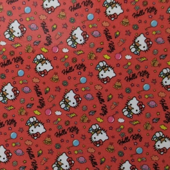 Sanrio Hello Kitty Orange Throw Blanket - Picture 3 of 5